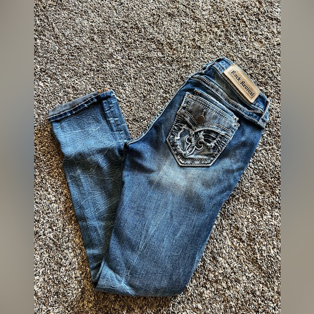 Rock revival Taya Straight leg jeans